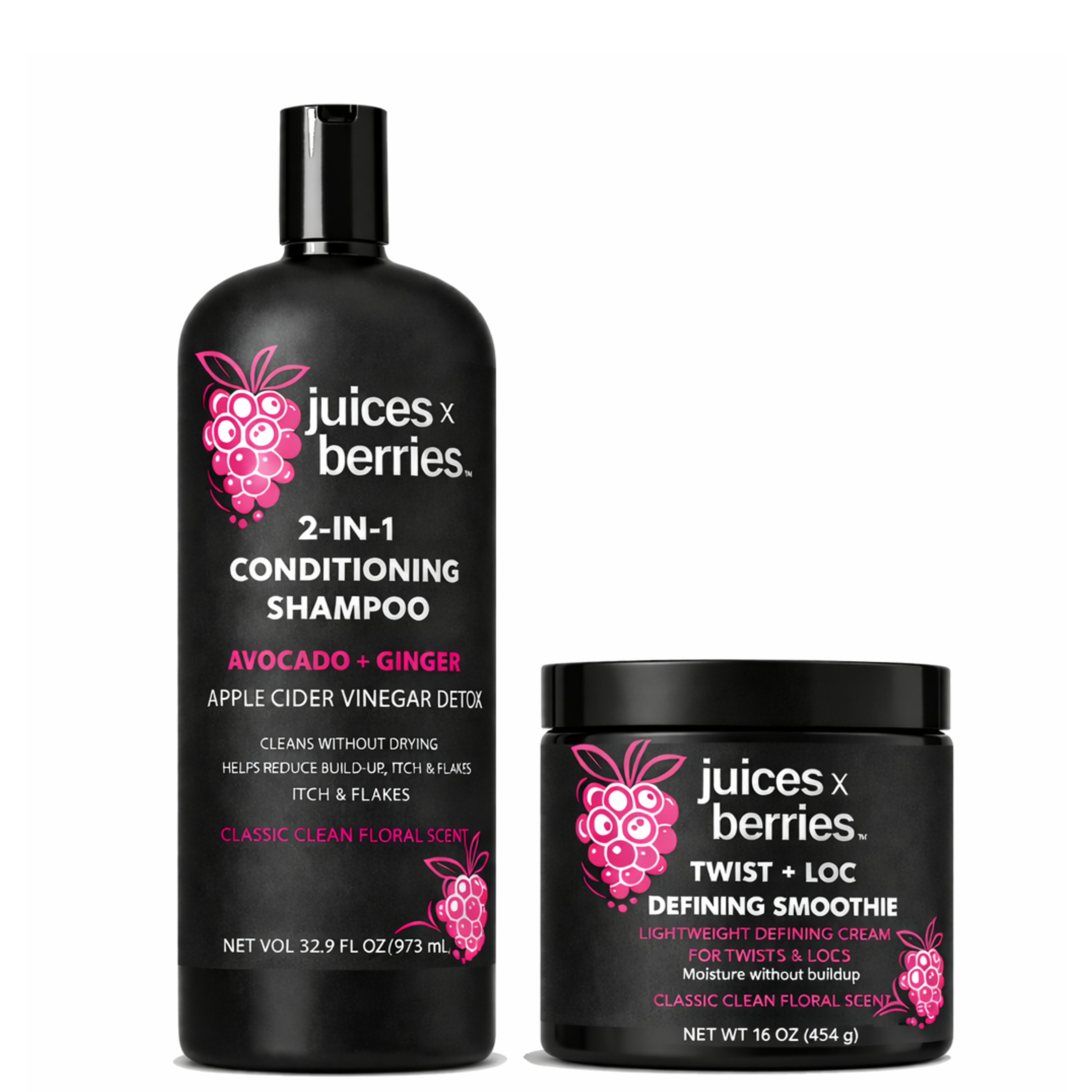 Locs Care Bundle | Shampoo + Defining Cream for Clean, Soft