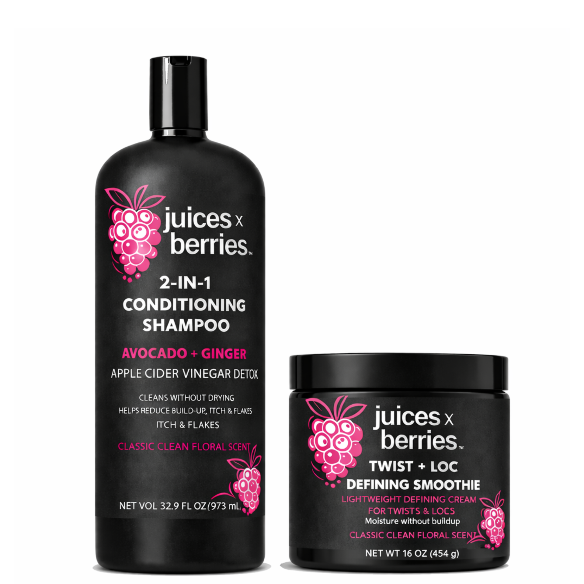 Locs Care Bundle | Shampoo + Defining Cream for Clean, Soft